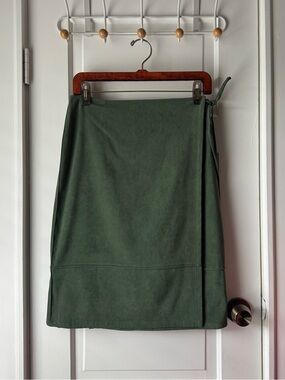 St. John Sport Midi Wrap Skirt